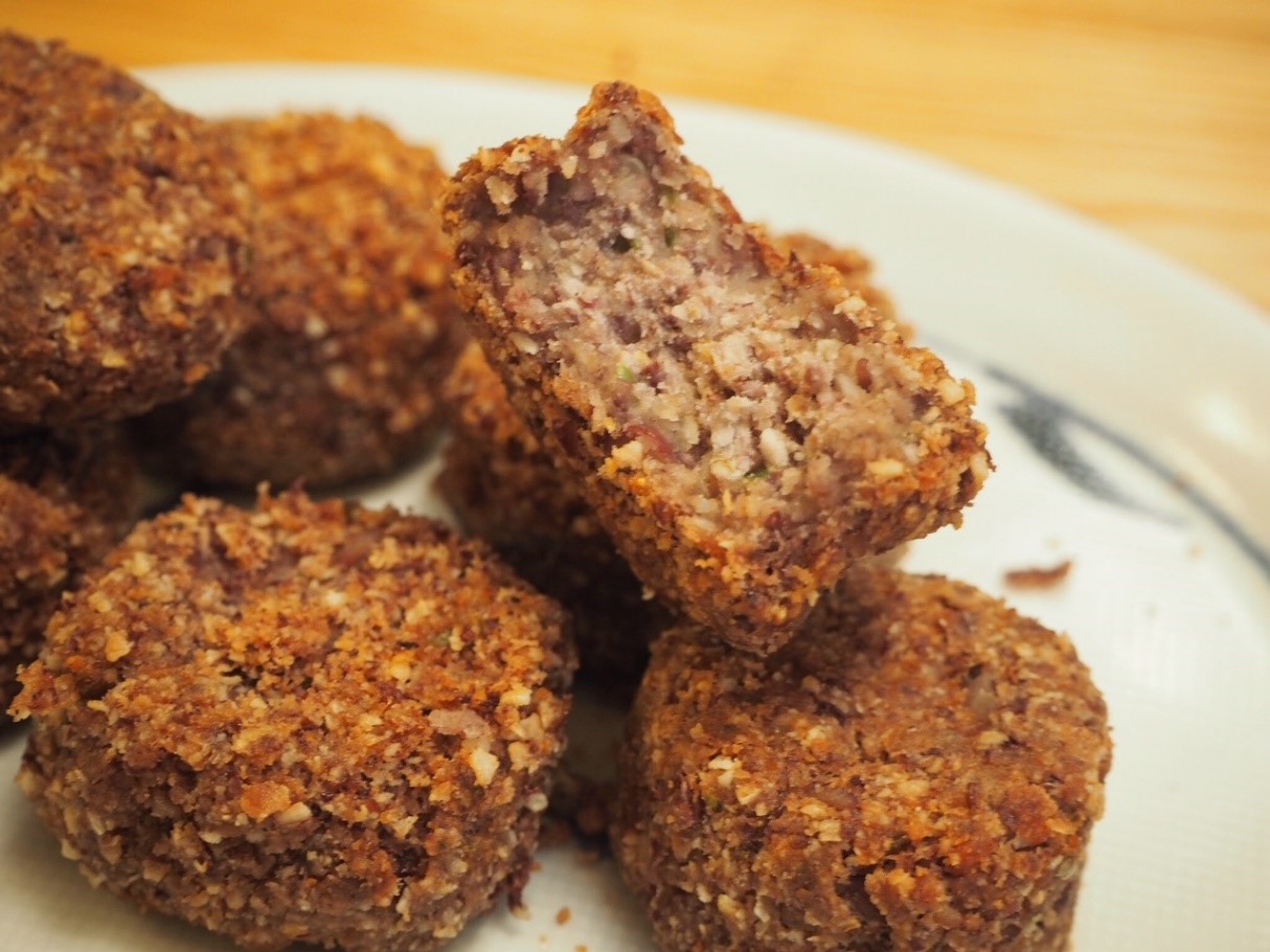 Red beans Falafel