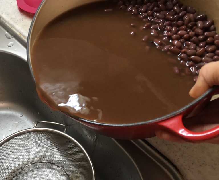 Basic boiled azuki(red beans) —Don’t skip the Shibunuki, sugar free—