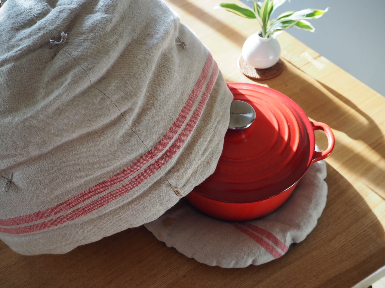 Boil Azuki with Nabe-boushi —skip the Shibunuki,sugar free—